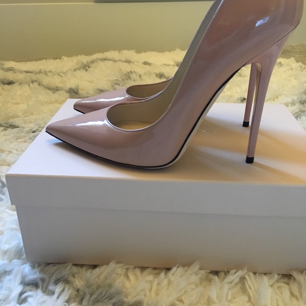 Jimmy Choo Anouk heels size 38 (7.5) - Picture 4 of 6